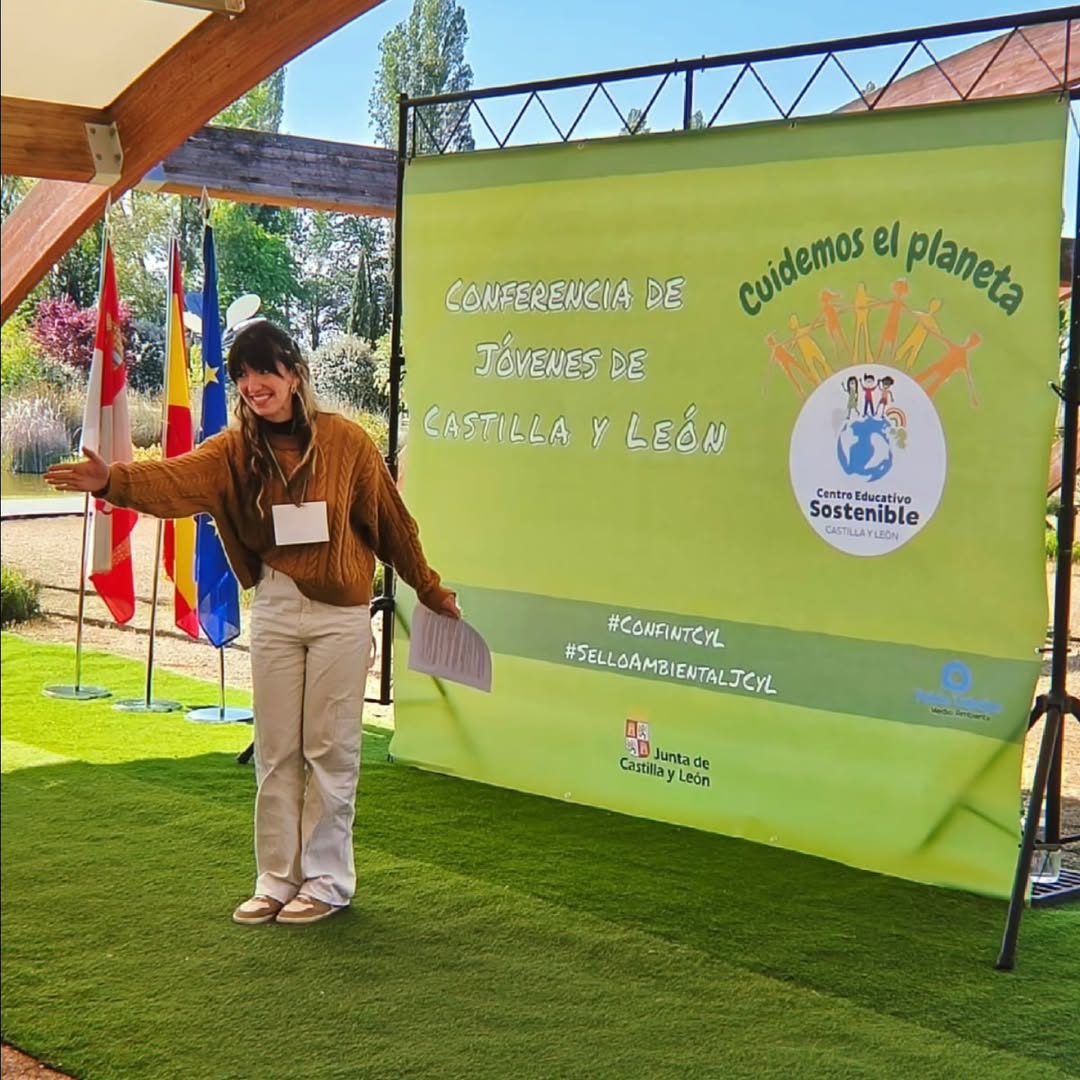 🌱✨vuestra educadora ambiental de confianza haciendo sus labores en Valladolid✨🌱fue un día inc